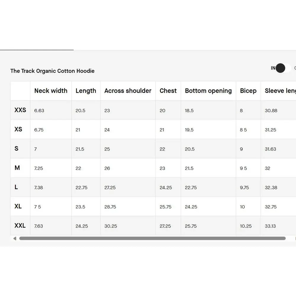 Everlane Track Organic Cotton Popover Hooded Sweatshirt Sz S - Picture 6 of 9